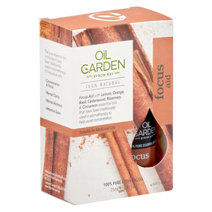 Oil Garden: Focus Aid Essential Oil Blend 25mL