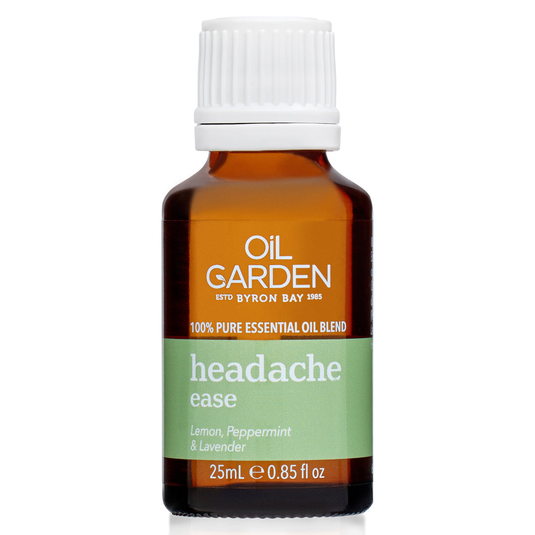 Oil Garden: Headache Ease Essential Oil Blend 25mL