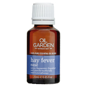 Oil Garden: Hay Fever Ease Essential Oil Blend 25mL