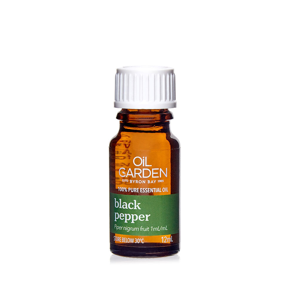 Oil Garden: Black Pepper Pure Essential Oil 12ml