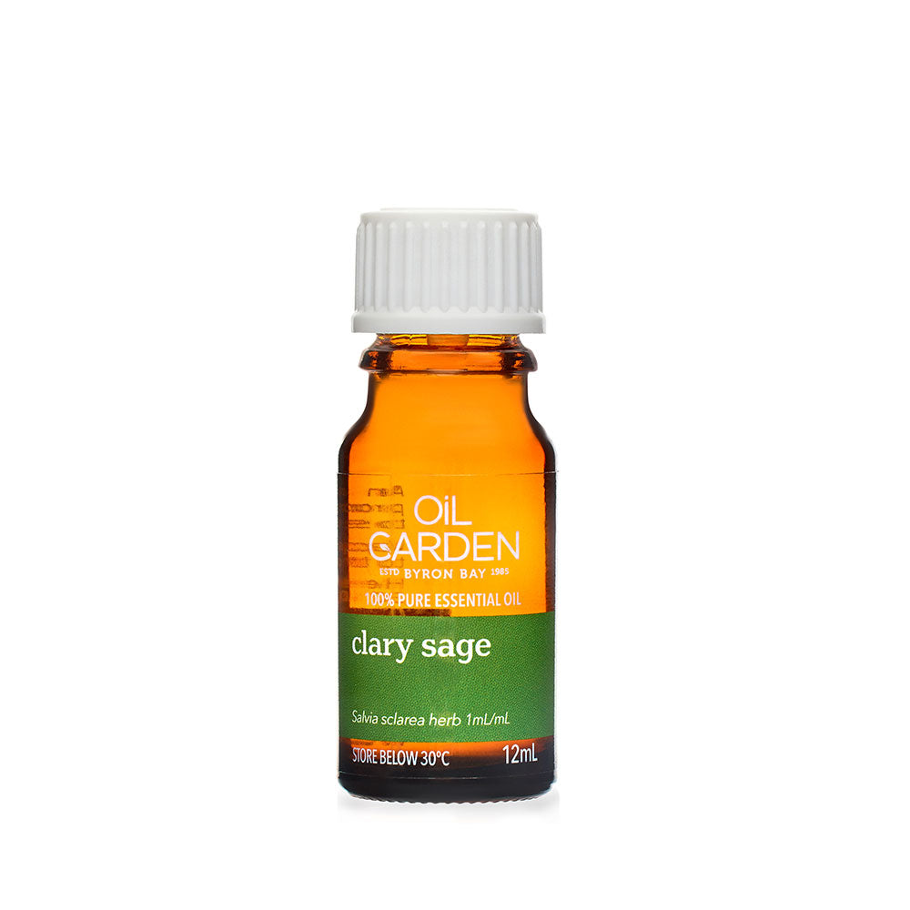 Oil Garden: Clary Sage Pure Essential Oil 12ml