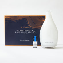 Load image into Gallery viewer, In Essence: Glass Diffuser &amp; Vanilla in Jojoba Gift Set
