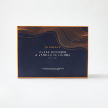 Load image into Gallery viewer, In Essence: Glass Diffuser &amp; Vanilla in Jojoba Gift Set
