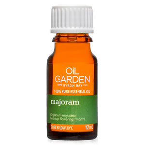 Oil Garden: Marjoram Pure Essential Oil 12ml