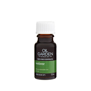 Oil Garden: Vetiver Pure Essential Oil 12ml