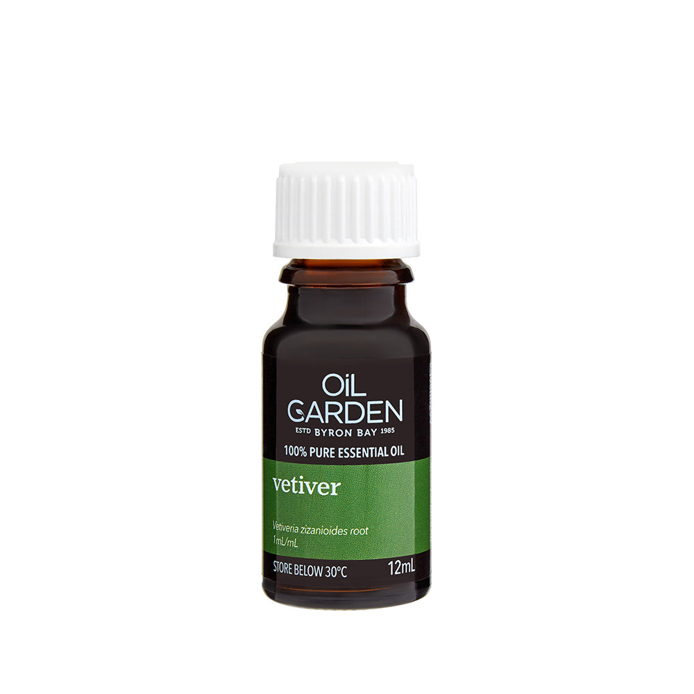 Oil Garden: Vetiver Pure Essential Oil 12ml
